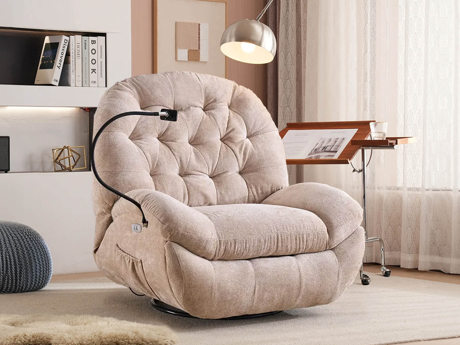 כורסת טלויזיה דגם לוגאנו של Slipi Comfort