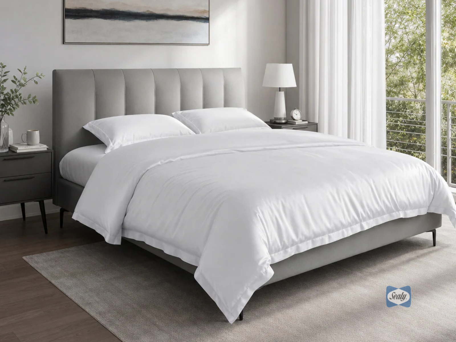 מצעי פרימיום סאטן Milwaukee Sealy סילי